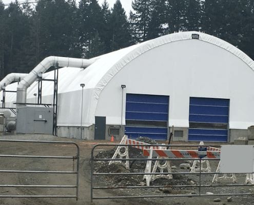 Biosolids Treatment Facility Ladysmith BC - exterior